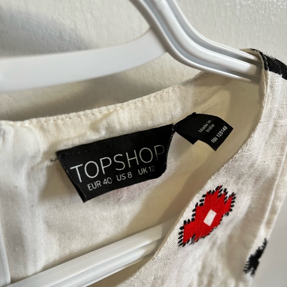 Aztec pattern TOPSHOP Mini Dress - Picture 5 of 14